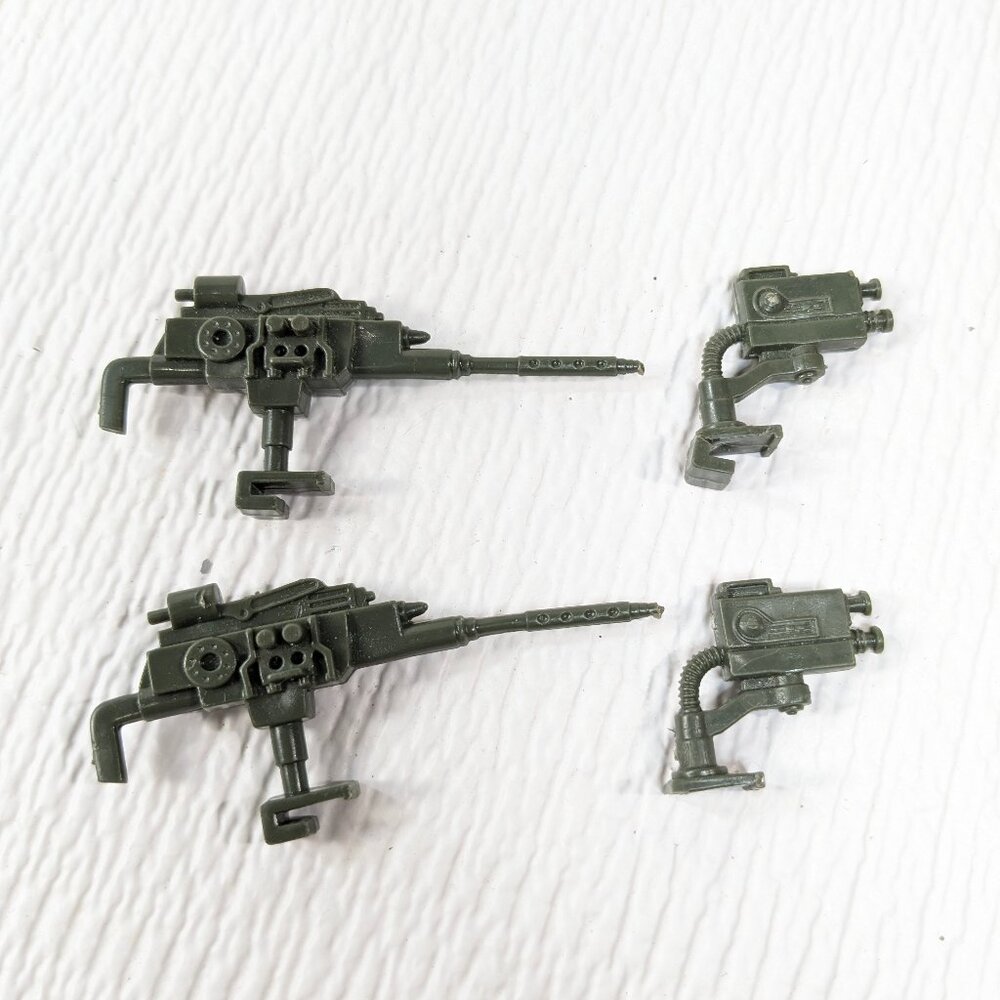Vintage GI Joe Headquarters Command Center 2 Security Cameras‎ & 2 guns 1983